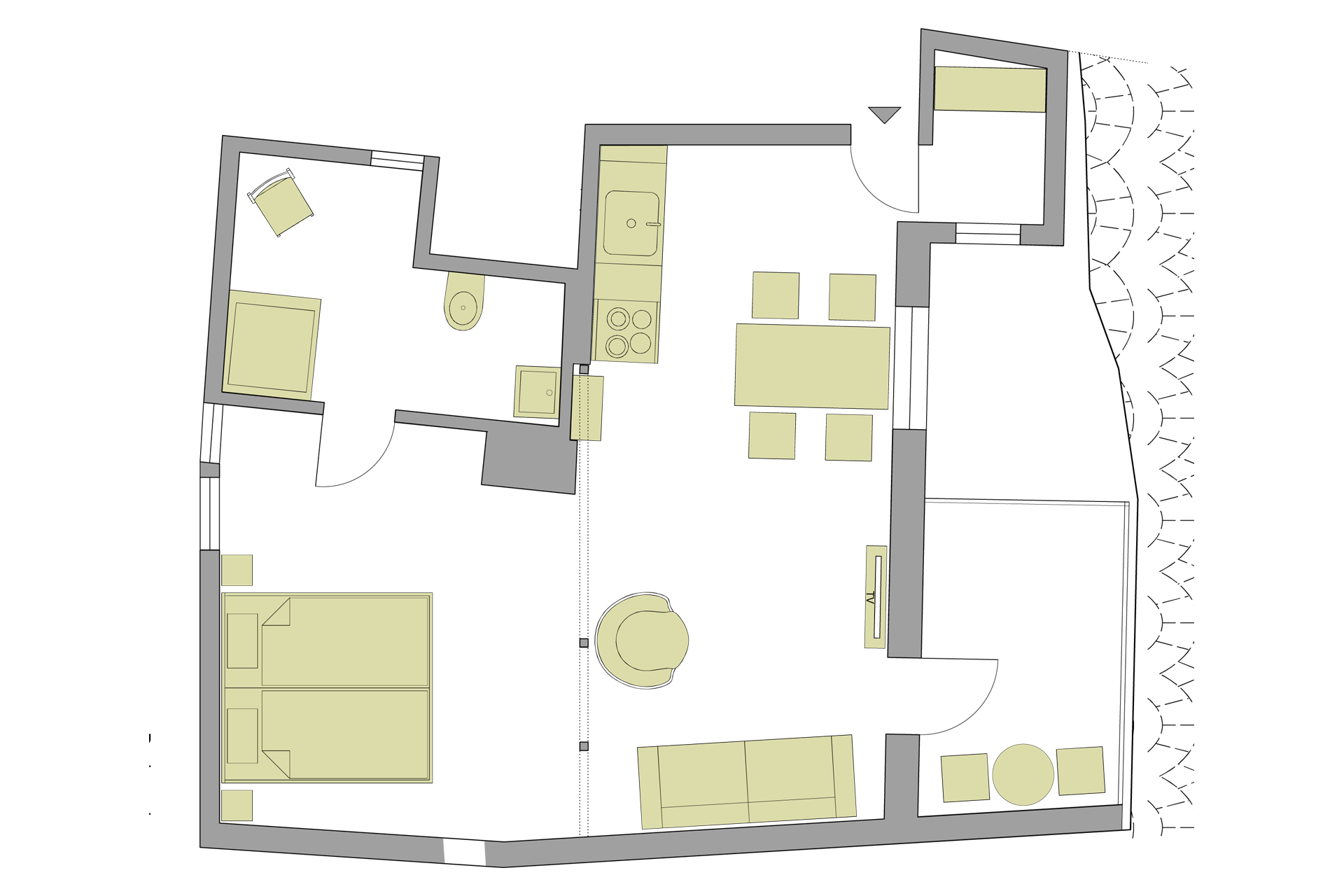 Grundriss Ferienwohnung Ferienwohnung Zeitfenster - Alte Uhrmacherei in Heimbach/Eifel